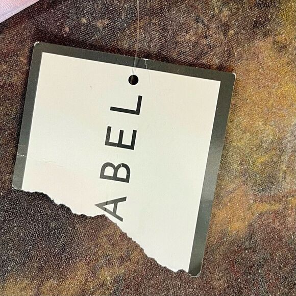 NWT New Label Multicolor Tank MIDI Dress Medium - Picture 7 of 10